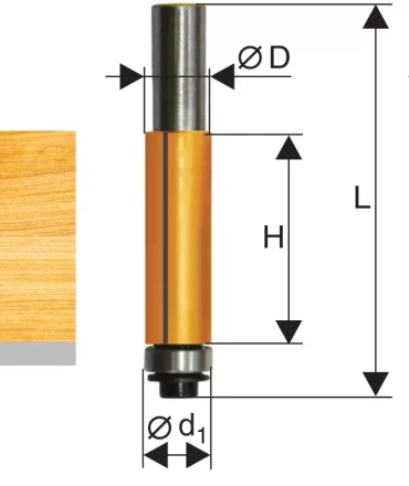 Фреза кромочная прямая ф222х26мм хв 12мм 10526 купить в Тюмени