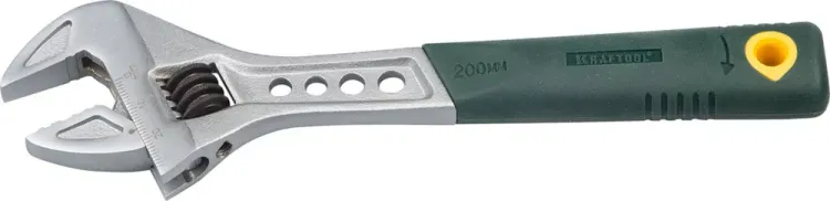Ключ разводной Tiger, 200 / 30 мм, KRAFTOOL 27265-20 купить в Тюмени