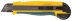 Нож с сегментирован лезвием, KRAFTOOL 09197, двухкомпонент корпус, автостоп, допфиксатор, кассета на 5 лезвий, 25 мм 9197 купить в Тюмени