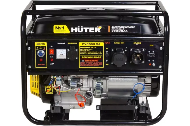 Генератор бензиновый Huter DY6500LXA с АВР купить в Тюмени