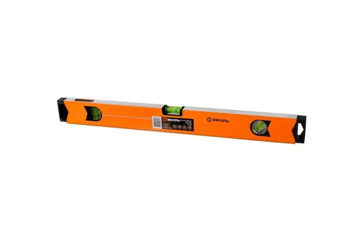 Уровень алюминиевый «Магнитный» 600мм 3 глазка фрезерованный Вихрь 73/11/4/18 купить в Тюмени