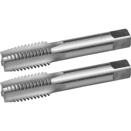 Комплект метчиков ЗУБР &quot;МАСТЕР&quot; ручных для нарезания метрической резьбы, М16 x 2, 2шт 4-28006-16-2.0-H2 купить в Тюмени