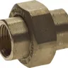 Соединитель GENERAL FITTINGS с накидной гайкой, латунь, г/г, 1/2" 51037-G/G-1/2 купить в Тюмени