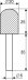 Шарошка абразивная Цилиндр с закруглением 20х25х6 мм Энкор 21656 купить в Тюмени