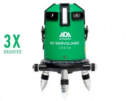 Построитель лазерных плоскостей  лазерный уровень ADA 6D Servoliner GREEN ADA 
