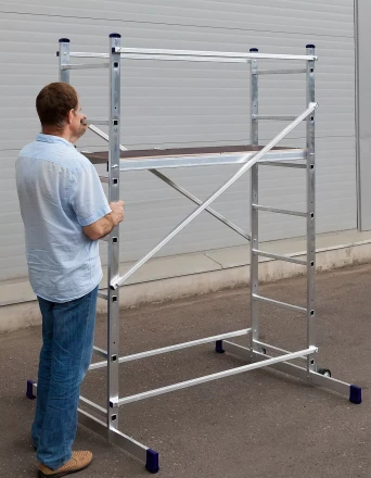 Вышка-тура СИБИН алюминиевая, 3 метра 38840-3 купить в Тюмени