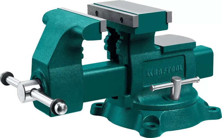Тиски KRAFTOOL Reversible слесарные 32705-165 купить в Тюмени