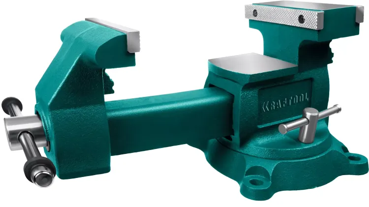 Тиски KRAFTOOL Reversible слесарные 32705-165 купить в Тюмени