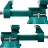 Тиски KRAFTOOL Reversible слесарные 32705-165 купить в Тюмени