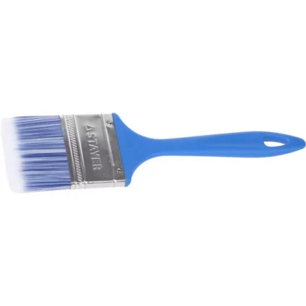 Кисть STAYER &quot;MASTER&quot; &quot;АQUA&quot; плоская для воднодисперсионных и акриловых ЛКМ, искусств щетина, пластмас ручка, 2,5&quot;/63мм 01072-63 купить в Тюмени