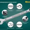 Наборы ключей комбинированных KRAFTOOL, Cr-V, DIN 3110, в EVA-ложементе 27079-H18E купить в Тюмени