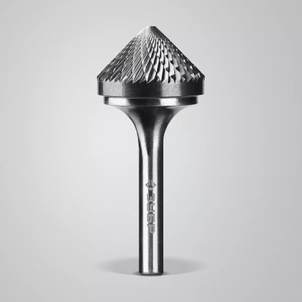 Зубр Твердосплавная борфреза K - зенкер с вершиной 90°, 25 х 12 мм (28809-25-12) купить в Тюмени