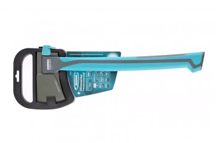 Топор универсальный 800 гр кованый тефлоновое покрытие двухкомпонентное пластиковое топорище 450 мм Gross 21452 купить в Тюмени