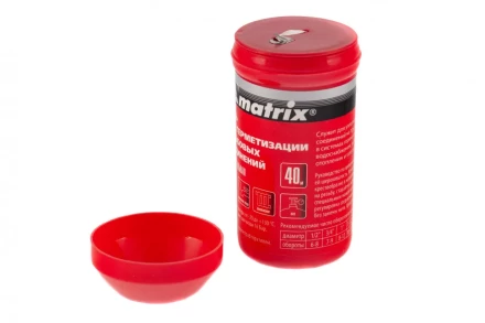 Нить для герметизации резьбовых соединений универсальная 40 м Matrix 88887 купить в Тюмени