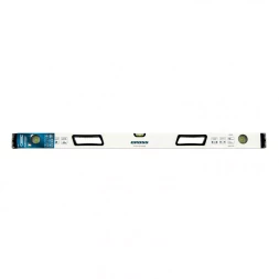 Уровень алюминиевый 1000 мм усиленный рукоятки фрезерованный 3 глазка магнитный Gross 34372