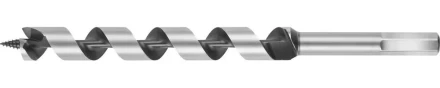 Сверло по дереву, спираль Левиса, HEX хвостовик, URAGAN 29465-235-18, d=18х235мм 29465-235-18 купить в Тюмени