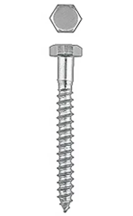 Шурупы ЗУБР &quot;МАСТЕР&quot; с шестигранной головкой, оцинкованные, 6x50мм, 100шт 4-300451-06-050 купить в Тюмени