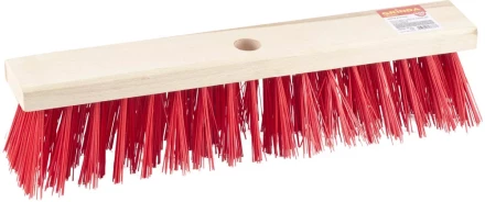 Щетка GRINDA &quot;EURO&quot; уличная без ручки, буковая колодка, жесткая щетина, 40см 39192-40 купить в Тюмени