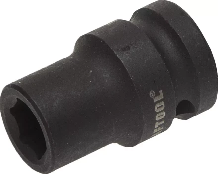 Торцовая головка KRAFTOOL &quot;INDUSTRIE QUALITAT&quot; ударная (1/2&quot;), FLANK, Cr-Mo, фосфатированная, 11 мм 27940-11 купить в Тюмени