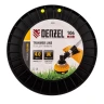 Леска для триммера витой квадрат, 4,0мм х 106м, на DIN катушке FLEX CORD// Denzel 96803 купить в Тюмени