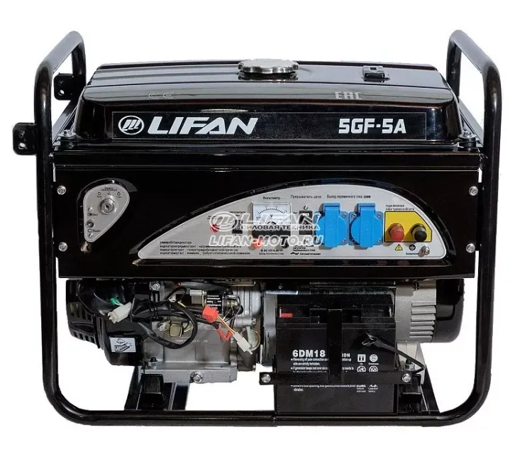 Бензогенератор LIFAN 5GF-5A купить в Тюмени