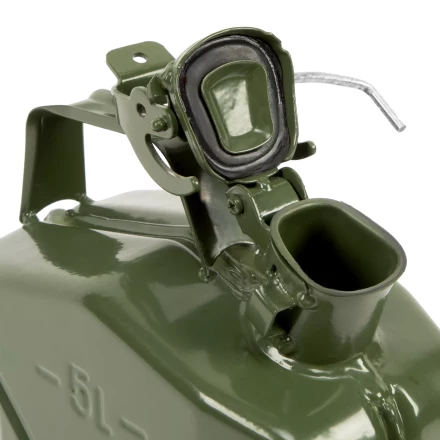 Канистра для топлива, металлическая, толщина стенок 0,8мм, 5 литров Россия 53140 купить в Тюмени