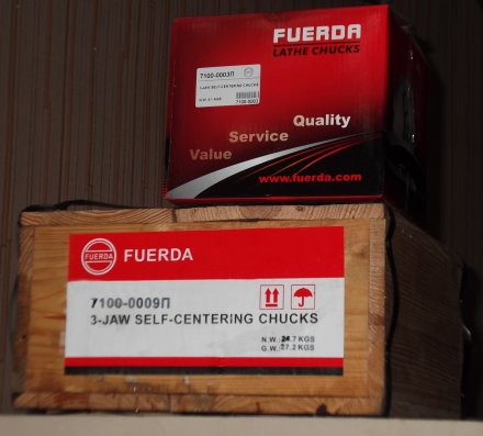 Патрон токарный 3-х кулачковый 250мм 7100-0009 Fuerda купить в Тюмени