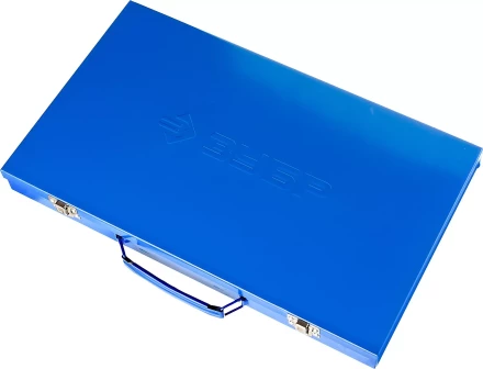 Набор метчиков и плашек ЗУБР &quot;ПРОФЕССИОНАЛ&quot;, сталь Р6М5, 65 предметов 28110-H65 купить в Тюмени