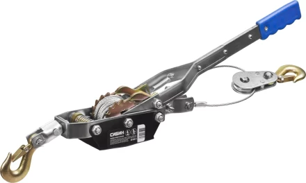 Лебедка ручная рычажная СИБИН, тросовая, 4т, 3м 43125-4 купить в Тюмени