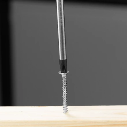 Отвертка Denzel, PH3х150 мм, S2, 3к рукоятка, 121847 купить в Тюмени