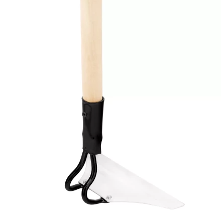 Мотыга, нержавеющая сталь, 220х85х1300 мм, деревянный черенок Сибртех 62374 купить в Тюмени