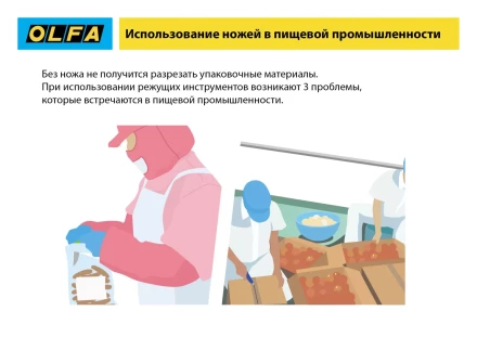 Лезвие OLFA, трапециевидное для SK-12 OL-SKB-2S/10B купить в Тюмени