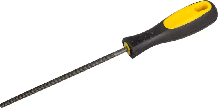 Напильник STAYER "PROFI" круглый, с двухкомпонентной рукояткой, № 1, 150мм 16605-15-1 купить в Тюмени