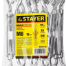 Талреп DIN 1480, крюк-крюк, оцинкованный, М8, 10 шт, STAYER Master 30525-08 30525-08 купить в Тюмени