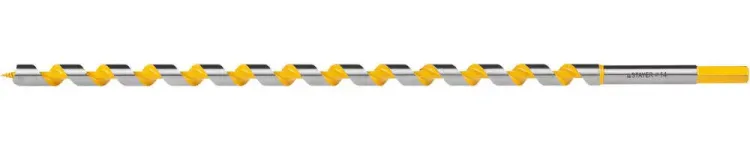 Сверло по дереву "Spiral", спираль Левиса, HEX хвостовик, STAYER Professional 29475-450-14, d=14х450мм 29475-450-14 купить в Тюмени