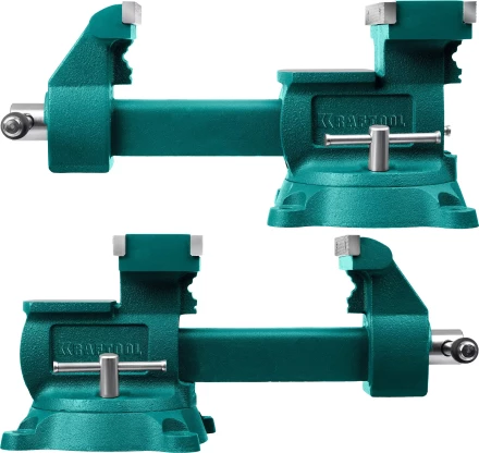 Тиски KRAFTOOL Reversible слесарные 32705-200 купить в Тюмени