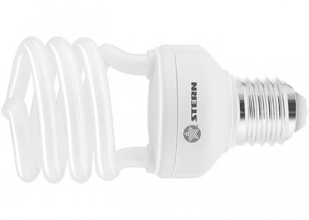 Лампа компактная люминесцентная полуспиральная 11W 2700K E27 8000ч Stern 90901 купить в Тюмени