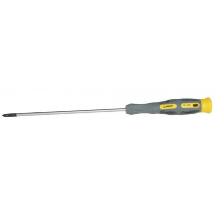 Отвертка STAYER &quot;PRECISION&quot; MAX-GRIP для точн работ, Cr-V, намагн, PH №1x150мм 25826-1-150 G купить в Тюмени