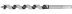 Сверло по дереву, спираль Левиса, HEX хвостовик, URAGAN 29465-235-16, d=16х235мм 29465-235-16 купить в Тюмени