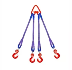 Строп текстильный четырехветвевой 4СТ 5 т L=7 м SF6 50 мм Звено РТ- 3