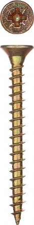 Шурупы ЗУБР &quot;МАСТЕР&quot; по дереву желтопассивированные, 3.0x12мм, 2400шт 4-300391-30-012 купить в Тюмени