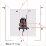 Нивелир лазерный ADA Combine 4V+6Dots купить в Тюмени