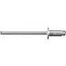 Заклепки ЗУБР алюминиевые, 4,8x16мм, 250шт 31305-48-16 купить в Тюмени