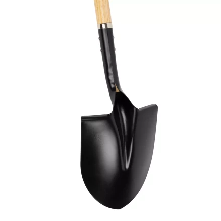 Лопата штыковая амер. типа, 215х285х1500 мм, деревянный лакированный черенок, LUXE Palisad 61377 купить в Тюмени