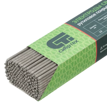 Электроды MP-3, диам. 3 мм, 4,5 кг., рутиловое покрытие Сибртех 97532 купить в Тюмени