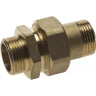 Соединитель GENERAL FITTINGS прямой с накидной гайкой, латунь, ш/ш, 3/4" 51037-S/S-3/4 купить в Тюмени