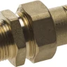 Соединитель GENERAL FITTINGS прямой с накидной гайкой, латунь, ш/ш, 3/4" 51037-S/S-3/4 купить в Тюмени