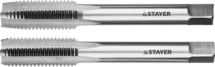 Комплект метчиков STAYER &quot;MASTER&quot;, сталь 9ХС, М12х1,75, 2 шт 28025-12-1.75-H2 купить в Тюмени