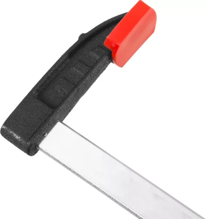 Струбцина ЗУБР &quot;МАСТЕР&quot;, тип &quot;F&quot;, пластмассовая ручка, стальная закаленная рейка, 50х250мм 32150-050-250 купить в Тюмени