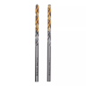 Сверло спиральное по металлу 3 x 60 мм, Р6М5, Golden Tip , 2шт. Denzel 718225 купить в Тюмени